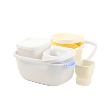 Bassilly Float 5 Piece Bathroom Accessory Set
