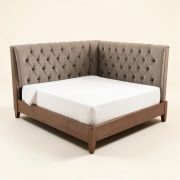 Balazuc Tufted Upholstered Standard Bed (synthetic illustration; no displayed measurements)