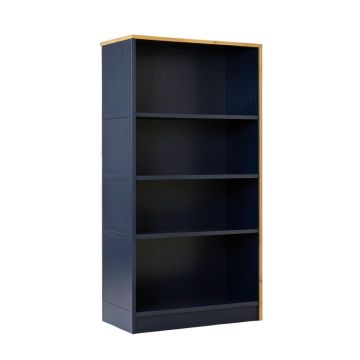 Flint Field Freestanding Bookcase - Navy