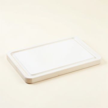 Vale Crest Cutting Board - White (synthetic illustration; no displayed measurements)