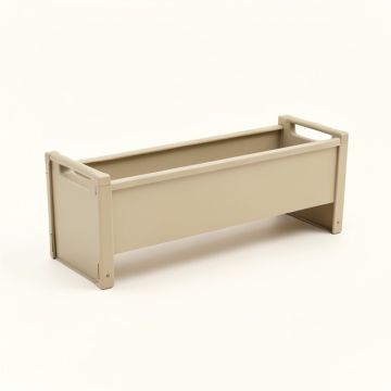 Alder Dell Narrow Outdoor Storage Bench - Beige (synthetic illustration; no displayed measurements)