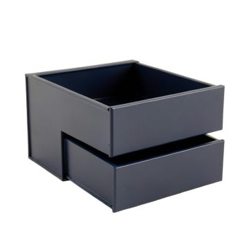 Ash Edge Under-Desk Drawer Unit - Navy
