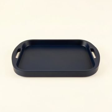Ash Brook Serving Tray - Navy (synthetic illustration; no displayed measurements)