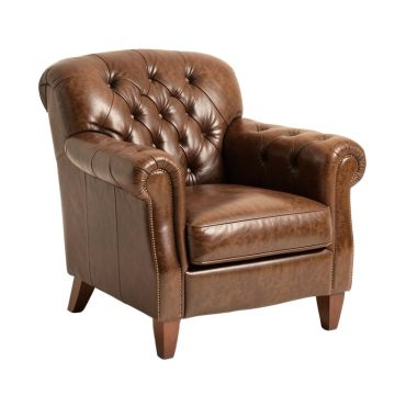 Bourbeau 33 '' Wide Tufted Chesterfield Chair