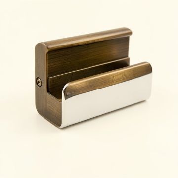 Pull-Out Side Mount Tie Rack (synthetic illustration; no displayed measurements)