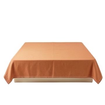 Flint Falls Flat Bed Sheet - Terracotta