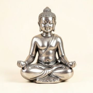 Ephemerine Meditating Buddha Figurine In Dhyana Mudra Position (synthetic illustration; no displayed measurements)