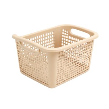 Meadow Bend Empty Storage Basket - Beige