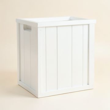 Spruce Arc Closed Outdoor Storage Box - White (synthetic illustration; no displayed measurements)