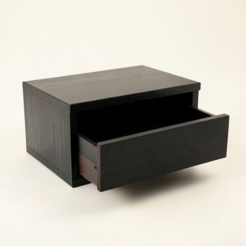 Oak Brook Small-Parts Storage Drawer Cabinet - Black (synthetic illustration; no displayed measurements)
