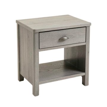 Slate Bend Nightstand - Gray (synthetic illustration; no displayed measurements)