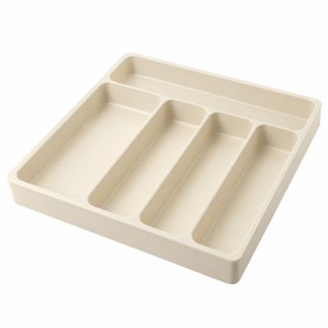 Glen Branch Empty Pantry Drawer Organizer Insert - Cream