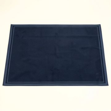 Ash Crest Rectangular Outdoor Rug - Navy (synthetic illustration; no displayed measurements)