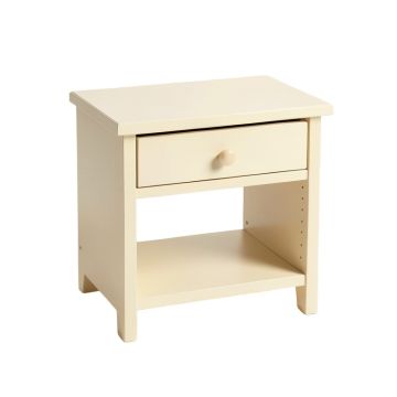 Field Bend Nightstand - Cream (synthetic illustration; no displayed measurements)