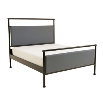 Rick Upholstered Low Profile Sleigh Bed