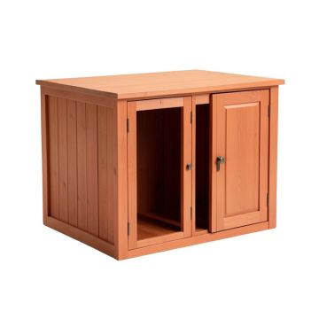 Cedar Branch Empty Furniture-Style Litter Enclosure - Terracotta