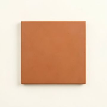 Ridge Brook Uninstalled Square Decorative Tile - Terracotta (synthetic illustration; no displayed measurements)
