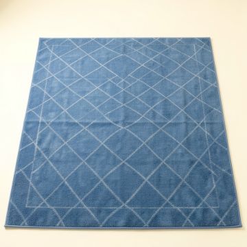 Ash Canyon Rectangular Area Rug - Blue (synthetic illustration; no displayed measurements)