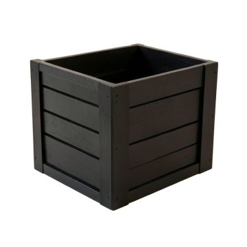 Dune Branch Empty Furniture-Style Litter Enclosure - Black