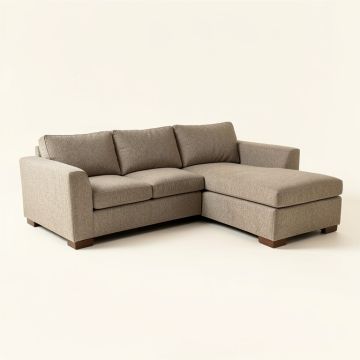 Ewanda 109 '' Wide Chenille Sofa & Chaise (synthetic illustration; no displayed measurements)