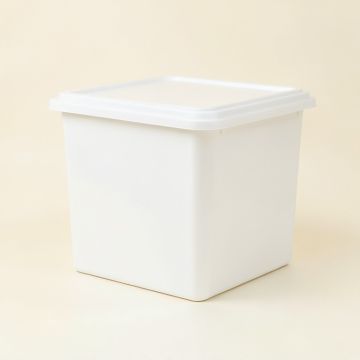 Heath Bend Closed Outdoor Storage Box - White (synthetic illustration; no displayed measurements)