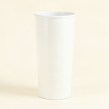 Maple Brook Empty Decorative Vase - White (synthetic illustration; no displayed measurements)