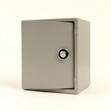 Storage Steel Security Cabinet Safe With Biometric Lock (synthetic illustration; no displayed measurements)