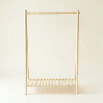 Aspen Crossing Empty Garment Rack - Cream (synthetic illustration; no displayed measurements)