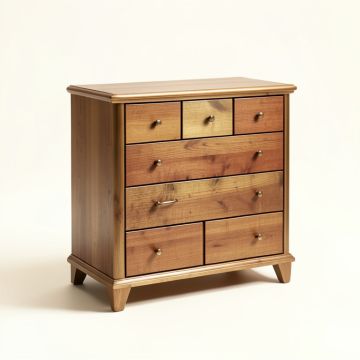 Escarcega 7 Drawer Combo Dresser (synthetic illustration; no displayed measurements)