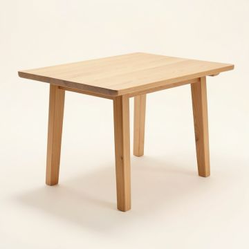 Bosarge Pine Solid Wood Dining Table (synthetic illustration; no displayed measurements)