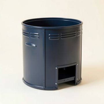 Olive Canyon Closed Garden Compost Bin - Navy (synthetic illustration; no displayed measurements)