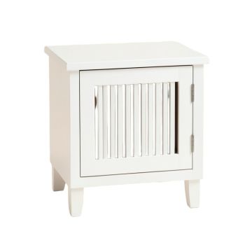 Dawn Crest Nightstand - White