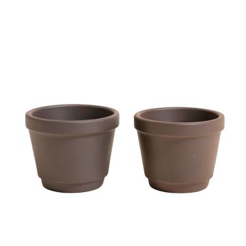 2 - Piece Resin Hanging Planter Set
