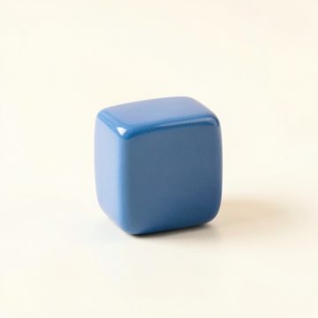 Dune Crossing Cabinet Knob Without Packaging - Blue (synthetic illustration; no displayed measurements)