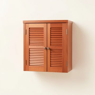 Reed Bluff Wall-Mounted Laundry Cabinet - Terracotta (synthetic illustration; no displayed measurements)