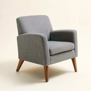 Quast Arm Chair In Clear (synthetic illustration; no displayed measurements)