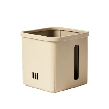 Brook Bridge Closed Garden Compost Bin - Beige