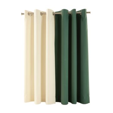 Blackout Thermal Grommet Curtain Panels (synthetic illustration; no displayed measurements)