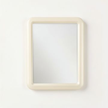 Summit Bridge Framed Wall Mirror - Ivory (synthetic illustration; no displayed measurements)