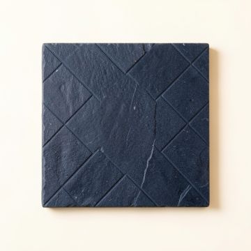 Clay Arc Uninstalled Square Decorative Tile (synthetic illustration; no displayed measurements)