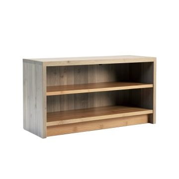 Holly Bend Low Bookcase - Gray