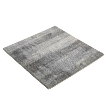 Santa Baby Decorative Ombre Print Flatweave Gray Rug
