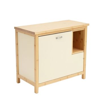 Moss Brook Freestanding Laundry Folding Counter - Cream