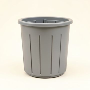 Ash Bluff Closed Garden Compost Bin - Gray (synthetic illustration; no displayed measurements)