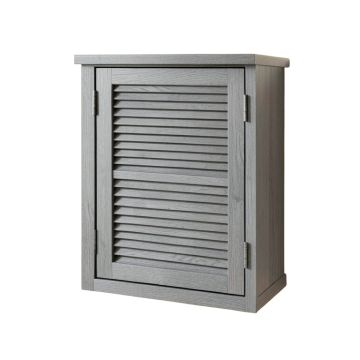 Hazel Crest Wall-Mounted Laundry Cabinet - Gray