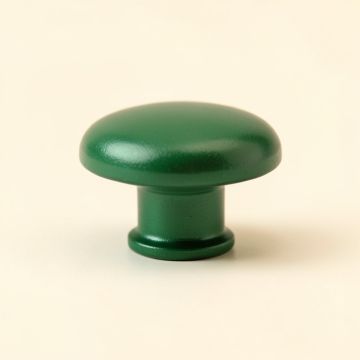 Oak Branch Cabinet Knob Without Packaging - Green (synthetic illustration; no displayed measurements)