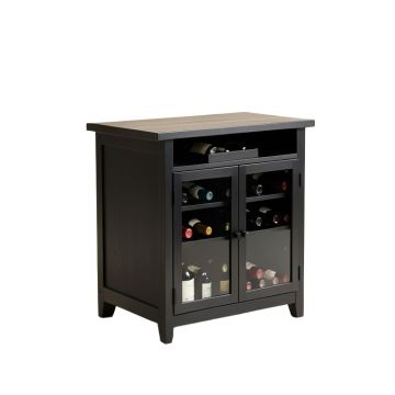 Ezequil Bar With Wine Storage