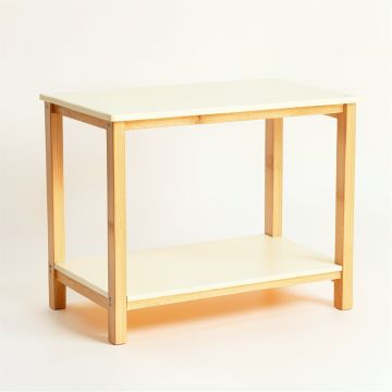 Juniper Bluff Empty Countertop Canister Rack - Cream (synthetic illustration; no displayed measurements)