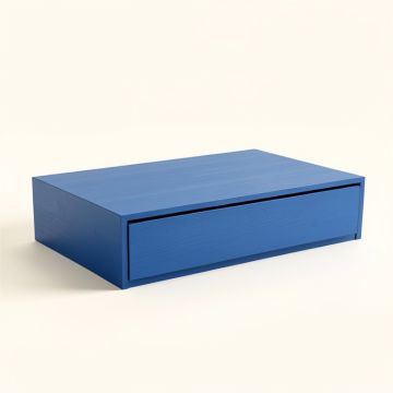 Summit Field Desktop Monitor Riser - Blue (synthetic illustration; no displayed measurements)