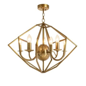 Collins Lantern Geometric Chandelier